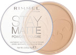 RIMMEL LONDON Stay Matte Pressed Powder, 004 Sandstorm, 14g, slightly scruffy packaging