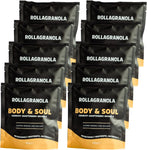 Rollagranola - Body & Soul Summer Berries & Walnut Oat Granola 10 x 40g - best before 28/06/24