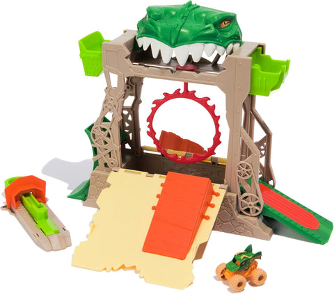Monster Jam, Dragon Dungeon of Doom Playset, Used- very good