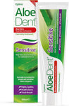 AloeDent, Sensitive Aloe Vera Toothpaste With Fluoride, 100ml, scruffy box