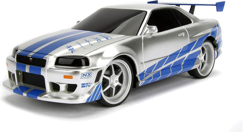 FAST & FURIOUS RC NISSAN SKYLINE GTR, New but open, scruffy box