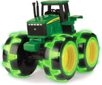 John Deere Monster Treads Lightning Wheels Tractor Toy, new