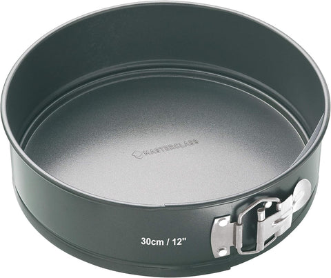 MasterClass 30 cm Springform Cake Tin with Loose Base Round, condition used good, slightly squashed