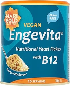 Marigold Engevita & B12 (Blue) Yeast Flakes 20 Servings, 100g - Best Before 06/25