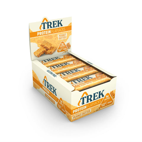 Trek | Peanut Butter Flapjack | 16 x 50g - best before 16/04/25