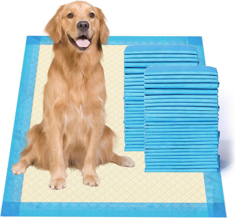 Gardner Pet Extra Large Puppy Pads 70x85cm, (50 Pack, Blue) New but open, slightly scruffy box, taped