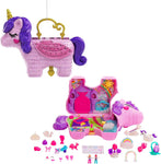 Polly Pocket Micro, Unicorn Party Playset, Used- very good, no original packaging