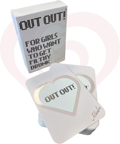 Alandra Gifts Official Out Out Drinking Cards Game, condition - new but damaged box