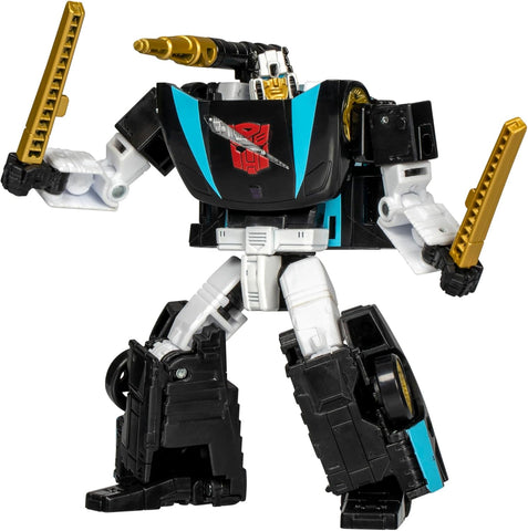 Transformers Legacy Armada Universe Wheeljack Action Figure, New but open, scruffy box