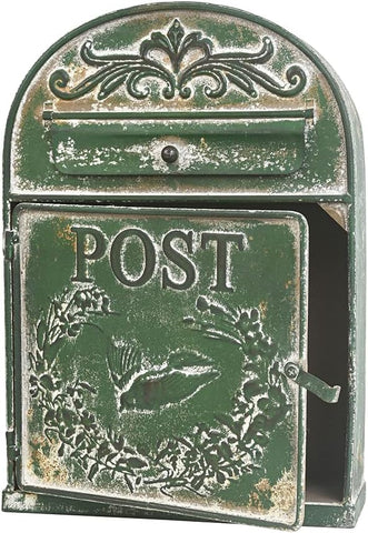 All Chic Mailbox For Outside Antique Style, condition new but no box, catch different to one in the photo