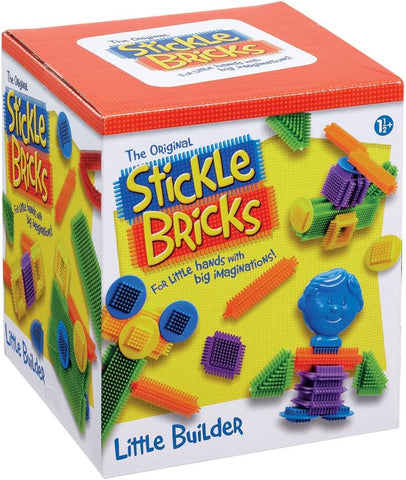 Stickle Bricks Little Builder Construction Set, Used- good, clean condition, scruffy box