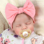 JIZHI Reborn dolls - 17 Inches, sleeping baby, new but open-scruffy box