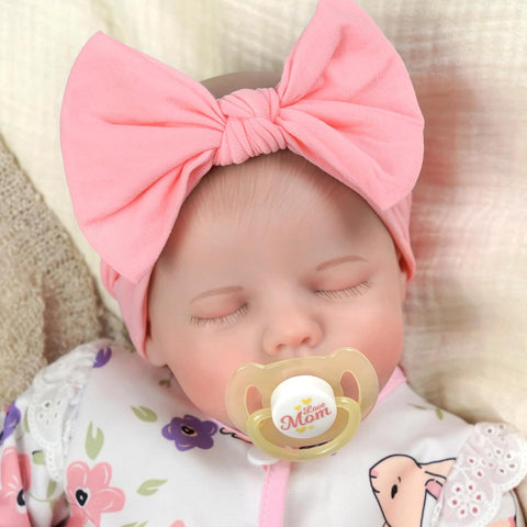 JIZHI Reborn dolls - 17 Inches, sleeping baby, new but open-scruffy box