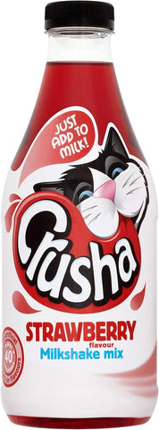 Crusha Strawberry Milkshake Mix - 1Litre best before 8/25