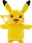 POKEMON Pikachu Electric Charge 10'' Interactive Plush, used- very good, no original packaging, the fastener on the material by the battery input spliting