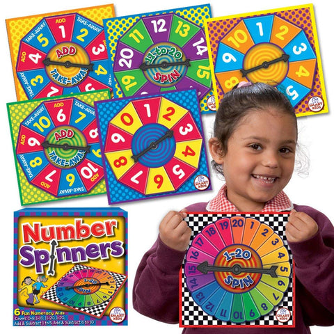 Smart Kids number spinner new/sealed