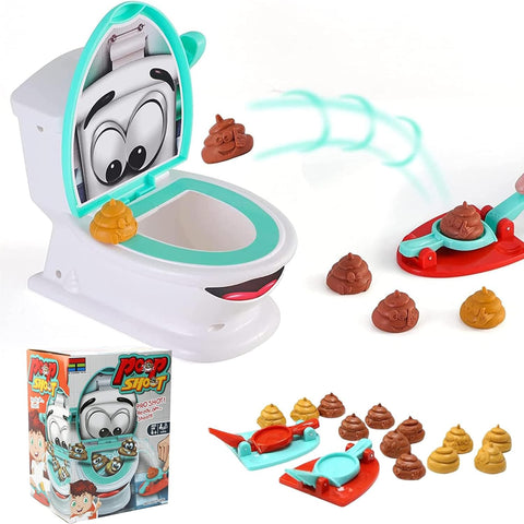 Funny Shoot Poop Game for Kids, used-very good condition, open-scruffy box