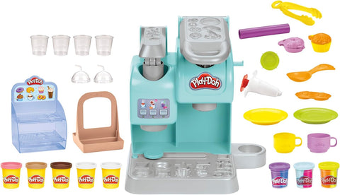 Play-Doh Kitchen Creations Super Colourful Cafe Play Toy, New but damaged box, taped