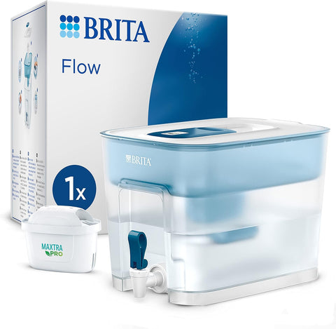 BRITA Flow XXL Water Filter Tank (8.2L) incl. 1x MAXTRA PRO All-in-1 cartridge , new , scruffy and open box