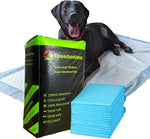 Speedwellstar Extra Large Dog Toilet Training Pads - 150x80cm 2300ml Capacity, Pack of 20 new but only 19, open scruffy bag