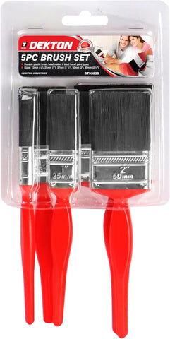 Dekton Paint Brush Brush Set 5pc