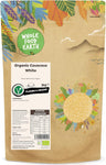 Wholefood Earth Organic Couscous White – 3 kg-best before 09/24- scruffy pack