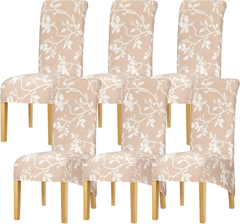 Leorate High Back Chair Covers Pack of 6, condition new, scruffy packaging