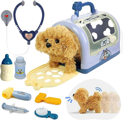 Koolbitz Interactive Pet Care Role Play Vet Set - 12PCS, New, tested