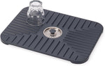 Joseph Joseph SinkShield Sink Saver Mat with Draining Plug, Large, Anthracite new but missing original packaging