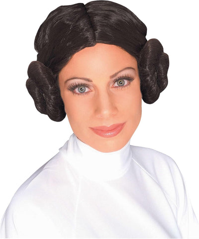 Rubies Official Star Wars Princess Leia Wig, Adult Costume - new but open packaging