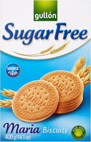 Gullon Sugar Free Maria Biscuits 400g, best before 5/26