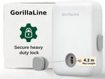 GorillaLine - Retractable Washing Line 4.2m , used-good condition , box is missing , wall mount missing