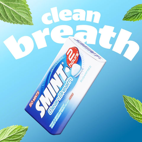 Smint Sugarfree 2 Hours Clean Breath 50 Mints- best before 11/25