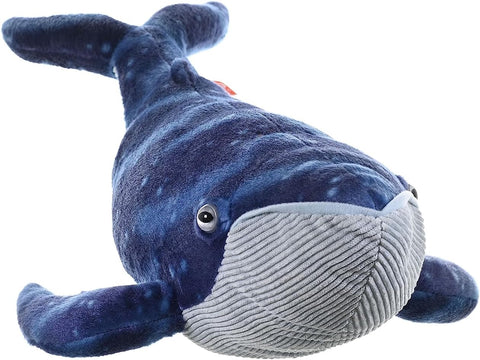 Wild Republic Blue Whale Plush Soft Toy , like new , no box