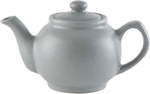 Price & Kensington Matt Grey 6 Cup Stoneware Teapot, 1.1 L new but opened scruffy box