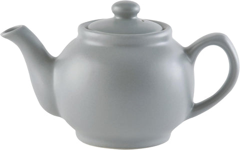 Price & Kensington Matt Grey 6 Cup Stoneware Teapot, 1.1 L new but opened scruffy box