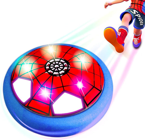 Spider Hover Football with LED lights, Used- very good, great condition, needs batteries, scruffy box