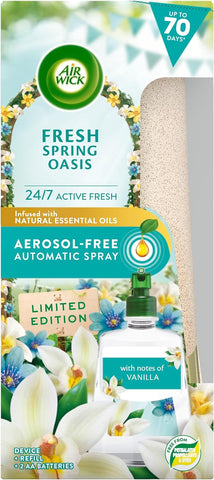 Air Wick Fresh Spring Oasis 24/7 Active Fresh Kit 228ml ,  damaged box