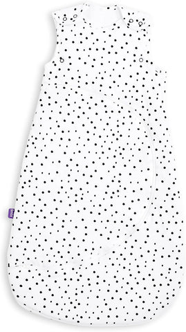 Snuz Baby Sleeping Bag with Nappy Zip, Mono Spot, 1 Tog 0-6M, New but no original packaging