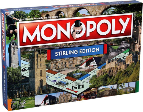 Monopoly Stirling Board Game, new but open box