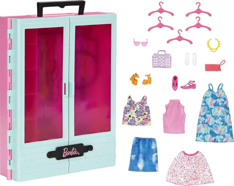 BARBIE BRAND Closet Playset, Used- very good, some hangers & accessories missing
