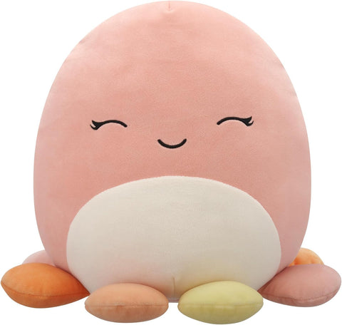Squishmallows Original 12-Inch Melina the Peach Octopus, new but small hole underneath