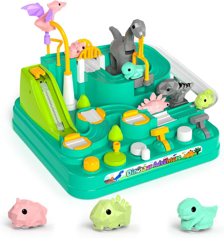 Kizeefun Dinosaur Adventure Toys Kids, new but open-scruffy box