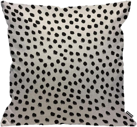 HGOD DESIGNS Polka Dots Cushion Cover, 45X45cm, condition new, open pack