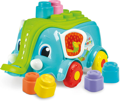 Clementoni - Clemmy Elephant Wagon, used-very good condition, no original packaging