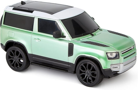 CMJ RC Cars Land Rover Defender, New but scruffy box, needs batteries, tested