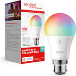 Sengled LED Smart Light Bulb (B22), Matter-Enabled, Multicolour, Works with Alexa