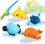 Baby Bath Toys,  Magnetic Fishing Games , used - good condition , scruffy condition