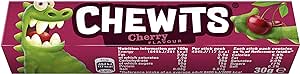 Chewits Cherry Flavour 30g, best before 02/25 (Ref E369)