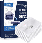 Suob Vacuum Storage Bags 6 Pack Large- new but open box